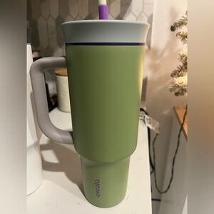 Owala Sage Green Travel Mug with Handle